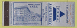Matchbook Cover - Army Navy YMCA Newport RI WEAR