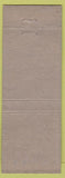 Matchbook Cover - Atlantic City NJ Boardwalk Beach