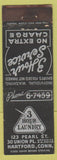 Matchbook Cover - 3 Hour Laundry Hartford CT Federal