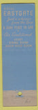 Matchbook Cover - Eastgate Hotel Chicago IL