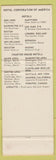Matchbook Cover - Manor Club Alexandria VA SAMPLE
