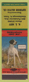 Matchbook Cover - HE Neff Advertising Chattanooga TN Pointer Dog Superior Match
