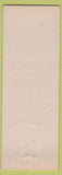 Matchbook Cover - WD Eichelberger Service Harrisburg PA oil gas pinup