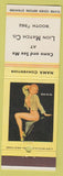 Matchbook Cover - Lion Match Co NAMA Convention pinup