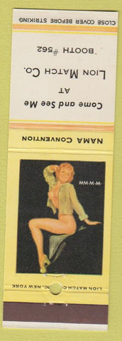 Matchbook Cover - Lion Match Co NAMA Convention pinup