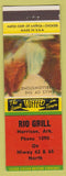 Matchbook Cover - Rio Grill Harrison AR