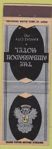 Matchbook Cover - Ambassador Hotel Kansas City MO WEAR
