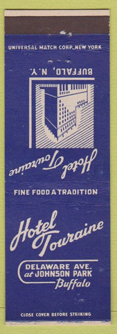 Matchbook Cover - Hotel Touraine Buffalo NY