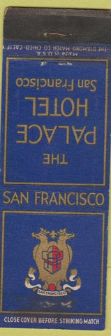 Matchbook Cover - Palace Hotel San Francisco CA