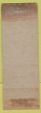 Matchbook Cover - Palace Hotel San Francisco CA