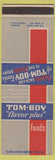 Matchbook Cover - Tom Boy Foods