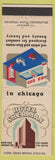 Matchbook Cover - Hotel Sherman Chicago IL
