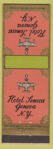 Matchbook Cover - Hotel Seneca Geneva NY