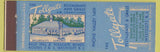 Matchbook Cover - Tollgate Restaurant Westcott RI