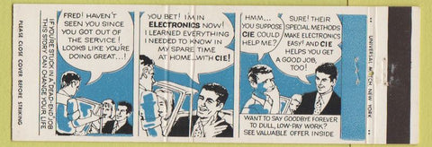 Matchbook Cover - Cleveland Institute of Electronics OH