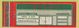 Matchbook Cover - Embassy Cocktail Lounge Wilkes Barre PA