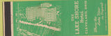 Matchbook Cover - Lake Shore Hotel Cleveland OH