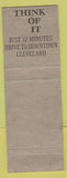 Matchbook Cover - Lake Shore Hotel Cleveland OH