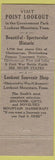 Matchbook Cover - Lookout Souvenir Shop Lookout Mountain TN