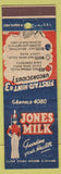 Matchbook Cover - Jones Milk