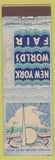 Matchbook Cover - 1939 New York World's Fair