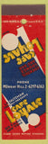 Matchbook Cover - Cafe Loyale New York City 1939 New York World's Fair