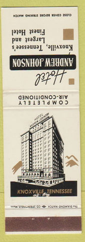 Matchbook Cover - Hotel Andrew Johnson Knoxville TN