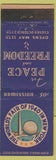 Matchbook Cover - 1939 New York World's Fair