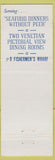 Matchbook Cover - Fisherman's Grotto San Francisco CA WEAR