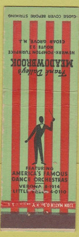 Matchbook Cover - Frank Dailey's Meadowbrook Cedar Grove NJ