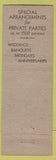 Matchbook Cover - Frank Dailey's Meadowbrook Cedar Grove NJ