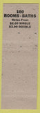 Matchbook Cover - Hotel Moran Springfield MO