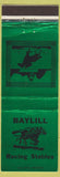 Matchbook Cover - Baylill Racing Stables horse