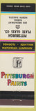 Matchbook Cover - Pittsburgh Paints Fargo ND