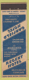 Matchbook Cover - Regent Hotel Cleveland OH