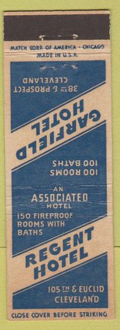 Matchbook Cover - Regent Hotel Cleveland OH