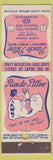 Matchbook Cover - Rancho Pillow Motel Sandusky OH Albert Pick Lion