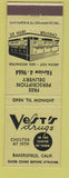 Matchbook Cover - Vest's Drugs Bakersfield CA