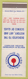 Matchbook Cover - Corning Glass Center Binghamton NY
