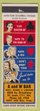 Matchbook Cover - A&W Bar St Louis MO