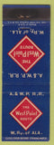 Matchbook Cover - West Point Route Railroad