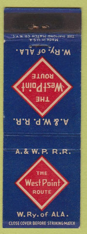 Matchbook Cover - West Point Route Railroad