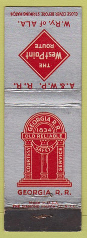 Matchbook Cover - West Point Route Railroad