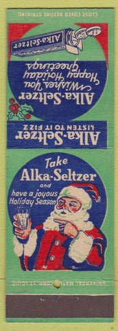 Matchbook Cover - Alka Seltzer antacid