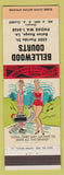 Matchbook Cover - Bellewood Courts Baton Rouge LA hillbilly