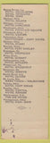 Matchbook Cover - Hotel Fort Meigs Toledo OH SAMPLE