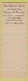 Matchbook Cover - Famous Door Indianapolis IN