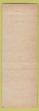 Matchbook Cover - Sahr Fur Company Lansing MI