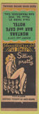 Matchbook Cover - Montana Bar Cafe Hotel San Francisco CA pinup