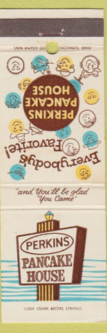 Matchbook Cover - Perkins Pancake House Euclid OH